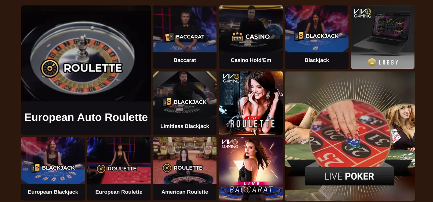 cocoa casino juegos en vivo