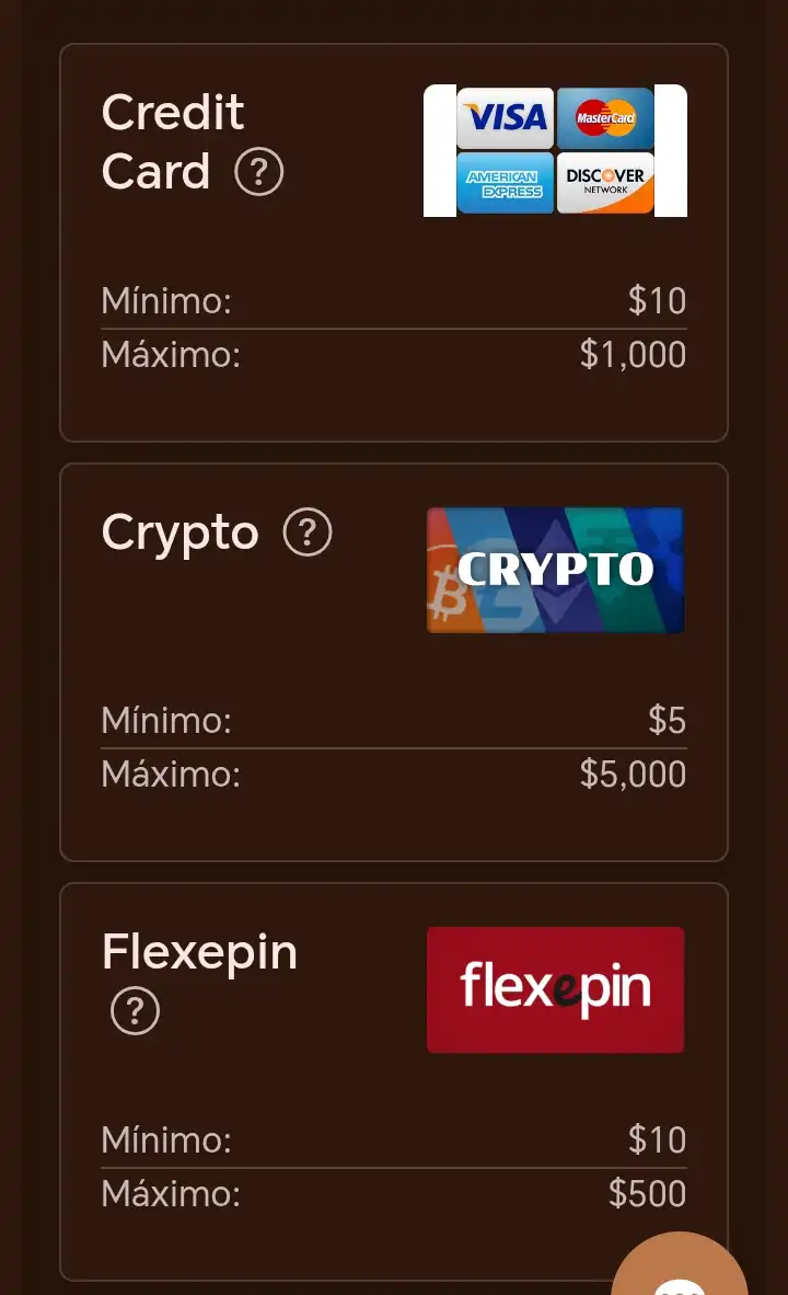 cocoa casino pagos