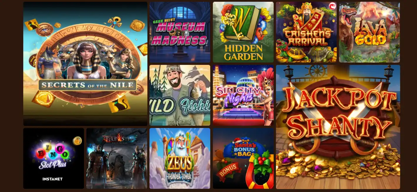 cocoa casino todos los juegos